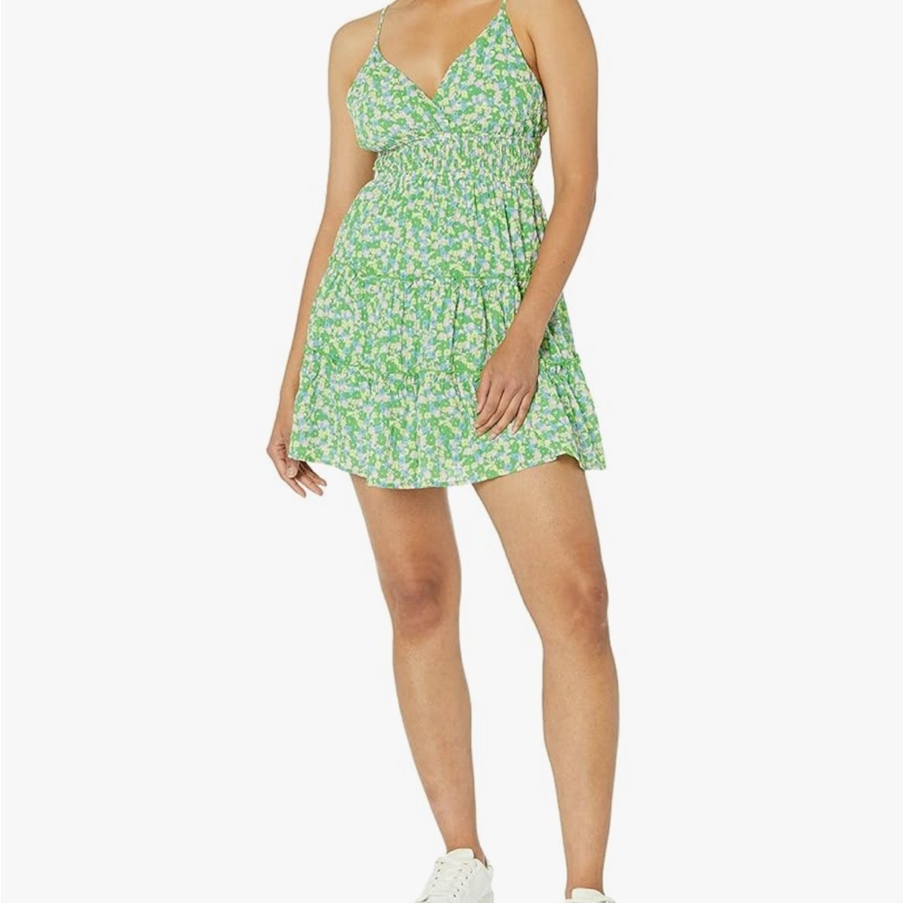 Green Floral Sundress